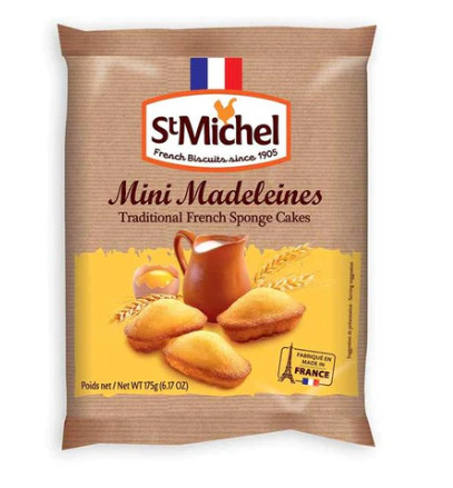 Bánh cake St Michel mini Madeleines Socola 175g